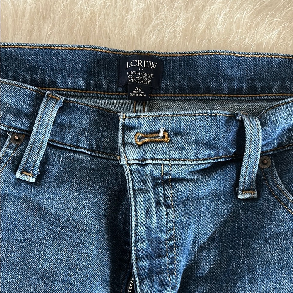 J.Crew High-Rise Vintage Jeans